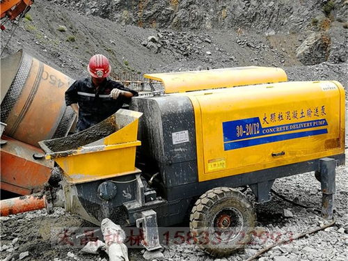 宏晶機械混凝土泵 低壓50型 實現高效、低噪的混凝土泵送解決方案